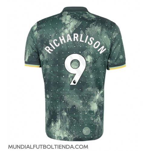 Camiseta Tottenham Hotspur Richarlison #9 Tercera Equipación Replica 2024-25 mangas cortas